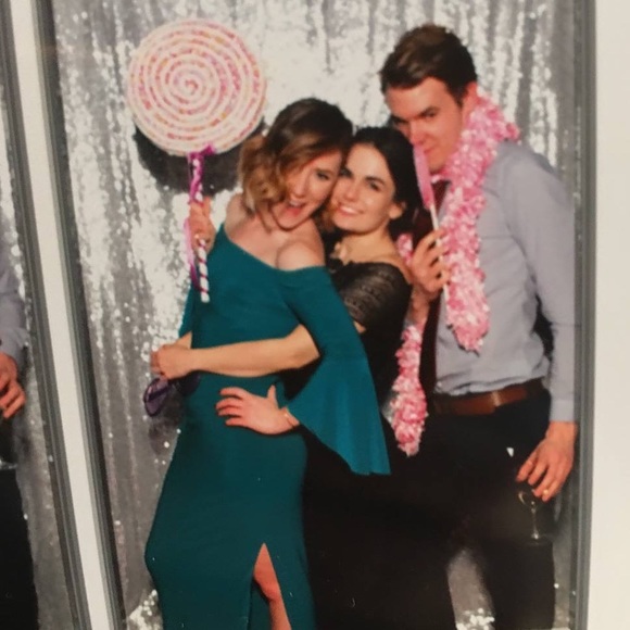 RALPH LAUREN Off-the-shoulder bell sleeve gown - Picture 4 of 8